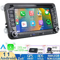 Für VW GOLF 5 6 Passat Polo 7" Autoradio Android 12 DAB+ GPS Navi Carplay 2DIN