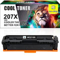 Toner für HP 207X W2210X LaserJet Pro MFP M283FDW M283FDN M282NW Mit / Kein Chip