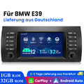 7" Autoradio Android 12 Für BMW E39 E38 5er 7er BLuetooth GPS SAT Navi WIFI RDS