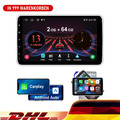 10 Zoll 1 DIN Android 13 Autoradio GPS Navi BT WiFi drehbarer Bildschirm DAB+ DE