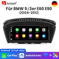 Für BMW E60 E61 E90 E91 CCC CarPlay Android 13 GPS Navi Autoradio SWC AUX WIFI