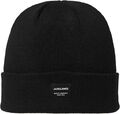 JACK & JONES Herren Mütze Strickmütze Beanie JACDNA Winter Schwarz ✅Neu&OVP✅