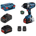 Bosch Akku-Drehschlagschrauber GDS18V-1050HC + 2x Akku ProCORE18V8.0Ah in L-BOXX