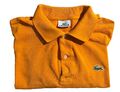 Lacoste Polo-Shirt Poloshirt Herren Classic Fit XXL Größe 7 Orange