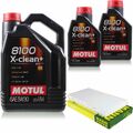 MOTUL 7L 5W-30 Motoröl+MANN-FILTER für BMW Touring E61 525d 530xd 6er E63 635d