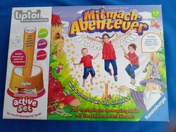 Tiptoi-Stift (geladen) + Ravensburger active Set Mitmach-Abenteuer- TOP