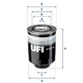 UFI Kraftstofffilter 24.411.00 für FORD MAZDA MITSUBISHI TOYOTA