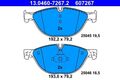 BREMSBELAGSATZ SCHEIBENBREMSE ATE FÜR BMW F06 + F13 + F12 09-18 13.0460-7267.2