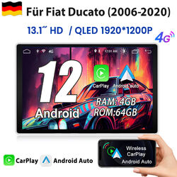 13.1" Carplay Für Fiat Ducato Citroen Jumper Peugeot Boxer Android 13 Autoradio