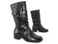 GABOR Schuhe Stiefeletten Damen Boots Winter stiefel Gr 40 UK 6,5 Schwarz TOP