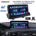 Für BMW 3er E90 E91 E92 8Core 128G Autoradio DAB Carplay 10.25" Android13 KAM AM