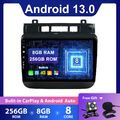 ★8G+256GB★ DAB+ Für VW Touareg 2010-2018 Android 13 Autoradio CarPlay GPS SWC AM