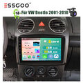 Für VW Beetle 2001-2010 Kam+ Autoradio CarPlay 4+64G Android13 GPS Navi WIFI BT