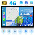 Android 13 8 Kern 4+64GB 4G 13.1"Autoradio Stereo DSP Carplay GPS Navi DSP 2K BT