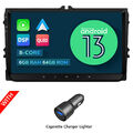 Android 13.0 Autoradio 8Core 6+64G LTE 4G GPS Navi für VW Touran Polo Tiguan EOS