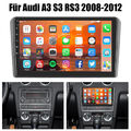 Für AUDI A3 S3 RS3 8P 2003-2013 Android 13 Autoradio 4+64G GPS NAVI WIFI Carplay