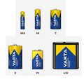 VARTA Batterien Longlife Power Alkaline AA I AAA I Baby C I Mono D I 9V E-Block