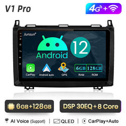 Android 13 Autoradio GPS Mercedes A/B Klasse Sprinter Viano VW Crafter 6GB+128GB