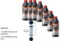 LIQUI MOLY Top Tec ATF 1200 7L MAHLE Getriebeölfilter für VW Tiguan 2.0 TDI