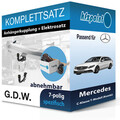 G.D.W. Anhängekupplung abnehmbar und E-Satz für Mercedes C T-Modell 14- Neuware