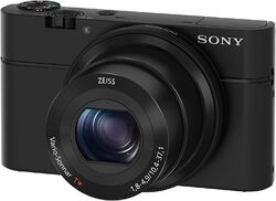 Sony Cyber-shot DSC-RX100 20,2 MP Digitalkamera - Schwarz