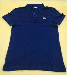 Lacoste Poloshirt Slim Fit Herren Kurzarm Baumwolle Blau Größe EU S  FR 3