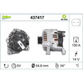 VALEO Lichtmaschine Generator LiMa ohne Pfand VALEO RE-GEN AT 437417
