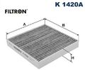 FILTRON K1420A Filter für Innenraumluft Innenraumfilter Filter Innenraum 