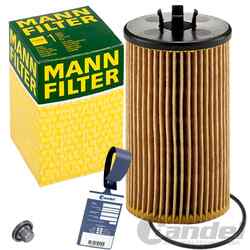 MANN FILTER ÖLWECHSELSET passend für OPEL ADAM ASTRA H+J CORSA C+D+E