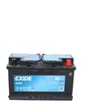 Exide EK800 AGM 80Ah Autobatterie 12V 800A B13 Starterbatterie Batterie EK 800