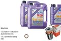 MAHLE Ölfilter 11 L LIQUI MOLY 5W-40 High Tech für Mercedes-Benz Saloon 250 D