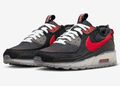 Nike Air Max Terrascape 90 Neu Schwarz-Rot Sneaker Größe 8 UK DV7413-003