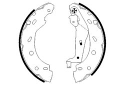 TEXTAR Bremsbackensatz 91057400 für SMART FORTWO ROADSTER CROSSBLADE CITY 450