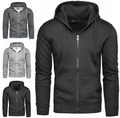 Kapuzenpullover Sweatjacke Hoodie Sweatshirt Pullover Pulli Herren