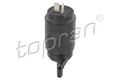 Waschwasserpumpe Scheibenreinigung TOPRAN 103 630 für VW AUDI PEUGEOT FIAT CORSA