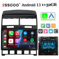 Für VW Touareg 2003-2010 9" Autoradio Carplay Android 13 32G GPS Navi RDS SWC BT