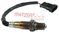 METZGER 0893062 Lambdasonde vor Kat Oxygen O2 Sensor für FIAT GRANDE PUNTO (199)