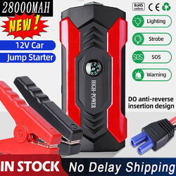 28000mah Auto KFZ Starthilfe Powerbank Jump Starter Notstart Batterie Ladegerät