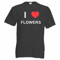 T-Shirt I love Flowers
