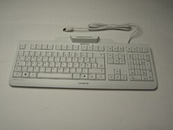 CHERRY KC 1000 SC USB Tastatur mit Chipkartenreader deutsch Weiß NEU#