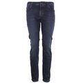 Alberto Herren Jeans Hose Denim Fit Pipe DS Dual dunkelblau 57371486 895 navy