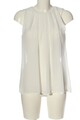 CONLEYS ärmellose Bluse Damen Gr. DE 36 weiß Business-Look