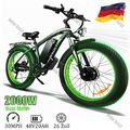 BAOLUJIE 26Zoll Elektrofahrrad Mountainbike 2000W E-bike 48V20AH Pedelec Fatbike