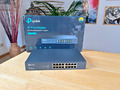 TP-LINK 16-Port lüfterloser Gigabit Ethernet Netzwerk-Switch TL-SG1016D in OVP