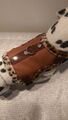 Softgeschirr  Brustgeschirr Hundegeschirr Kunstleder braun Halsband XS-M Welpen