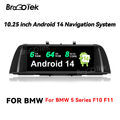 10,25" 8-Kern Android  Autoradio GPS Sat Navi  DAB+ für BMW 5er F10/F11 NBT