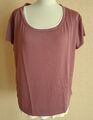 Two-in-One-Look ziegelrot/weiß Gr. 38 T-Shirt u. Top v. Linea Tesini, Neu H1H