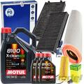 FILTERSET INSPEKTIONSPAKET+MOTUL 5W30 ÖL passend für BMW X5 E70 3.0d xDRIVE 30 d