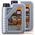 2x 1 L LITER LIQUI MOLY TOP TEC 4200 5W-30 MOTOR-ÖL MOTOREN-ÖL 31918327