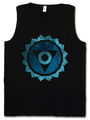 CHAKRA VISHUDDHA TANK TOP Mystic Esoterik Energy Body Soul Yoga Astral